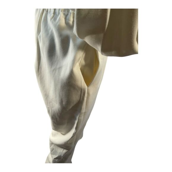 Sideffects Women’s Vintage Ivory Long Sleeve Jumpsuit Size 12 - Picture 5 of 16